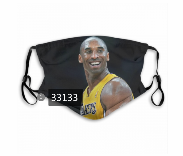 2021 NBA Los Angeles Lakers #24 kobe bryant 33133 Dust mask with filter